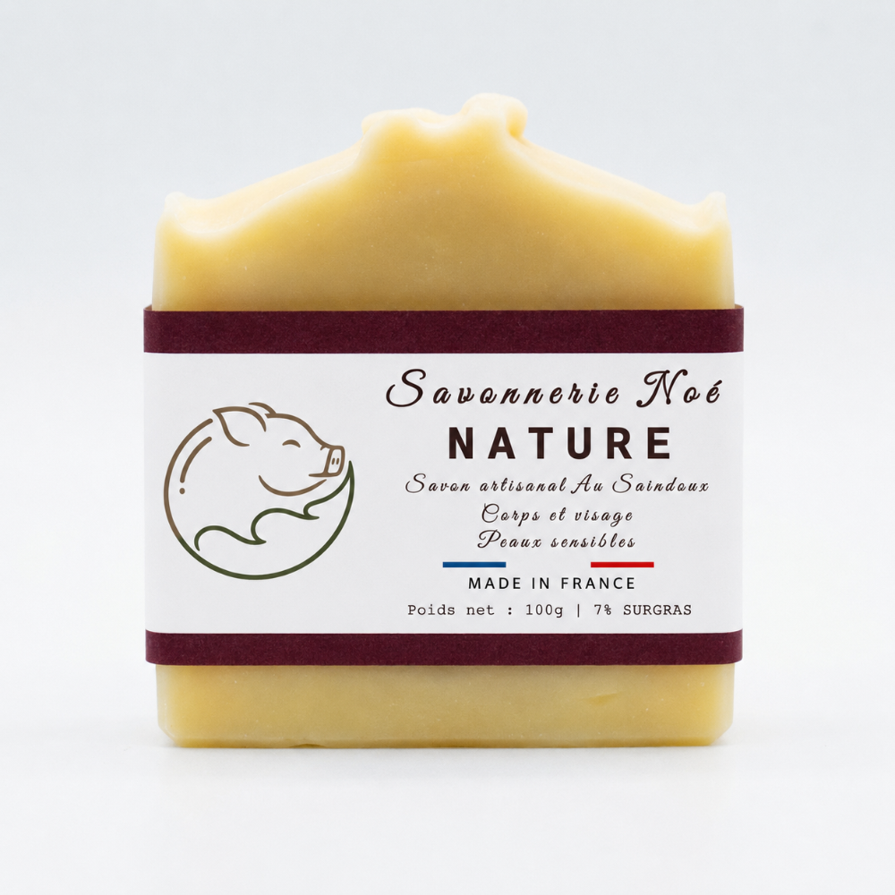 Naturseife mit extra nativem Schmalz
